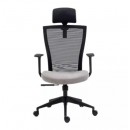 Кресло компьютерное SIGNAL Q-328H черный/серый